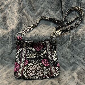 Vera Bradley Canterberry Magenta Crossbody Purse Bag